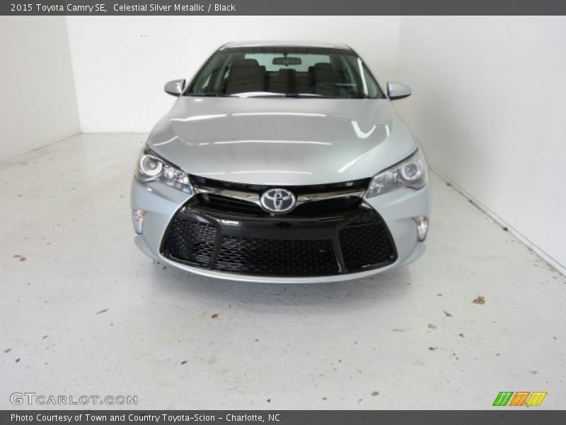 Celestial Silver Metallic / Black 2015 Toyota Camry SE