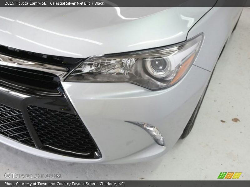 Celestial Silver Metallic / Black 2015 Toyota Camry SE