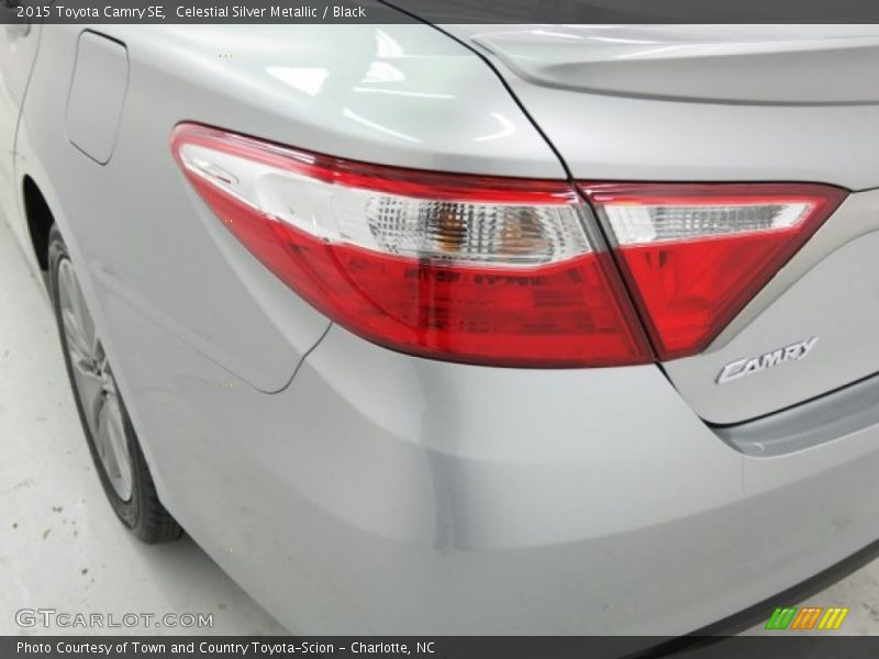 Celestial Silver Metallic / Black 2015 Toyota Camry SE