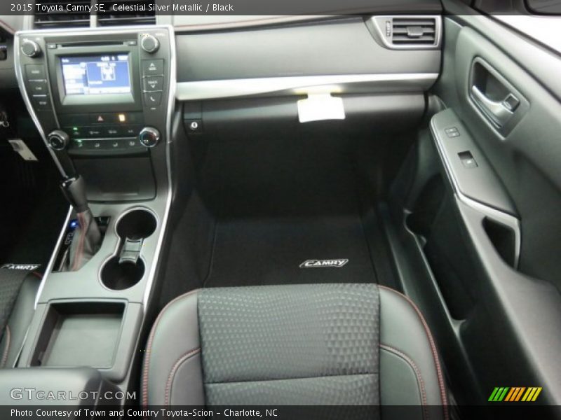 Celestial Silver Metallic / Black 2015 Toyota Camry SE