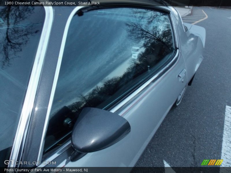 Silver / Black 1980 Chevrolet Camaro Rally Sport Coupe