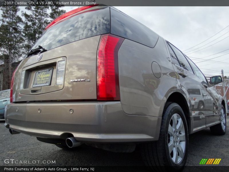 Radiant Bronze / Ebony 2007 Cadillac SRX 4 V6 AWD