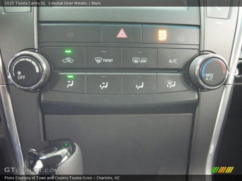 Celestial Silver Metallic / Black 2015 Toyota Camry SE