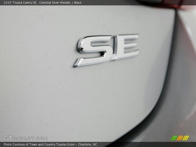 Celestial Silver Metallic / Black 2015 Toyota Camry SE