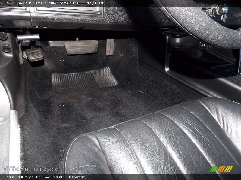 Silver / Black 1980 Chevrolet Camaro Rally Sport Coupe