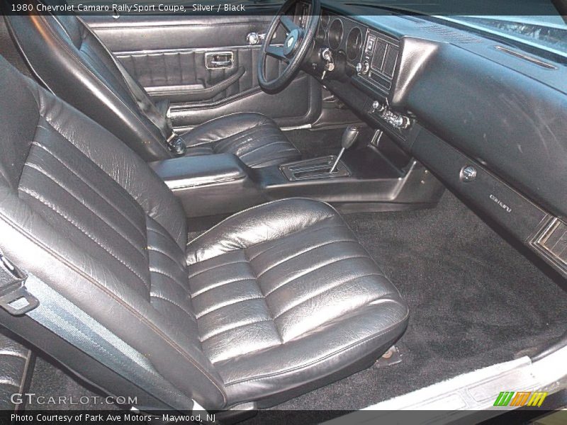  1980 Camaro Rally Sport Coupe Black Interior