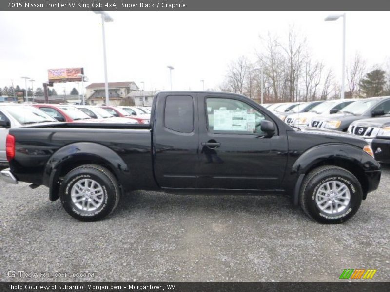 Super Black / Graphite 2015 Nissan Frontier SV King Cab 4x4