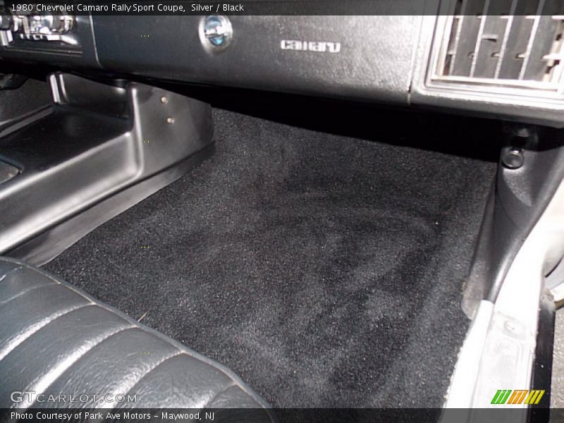 Silver / Black 1980 Chevrolet Camaro Rally Sport Coupe