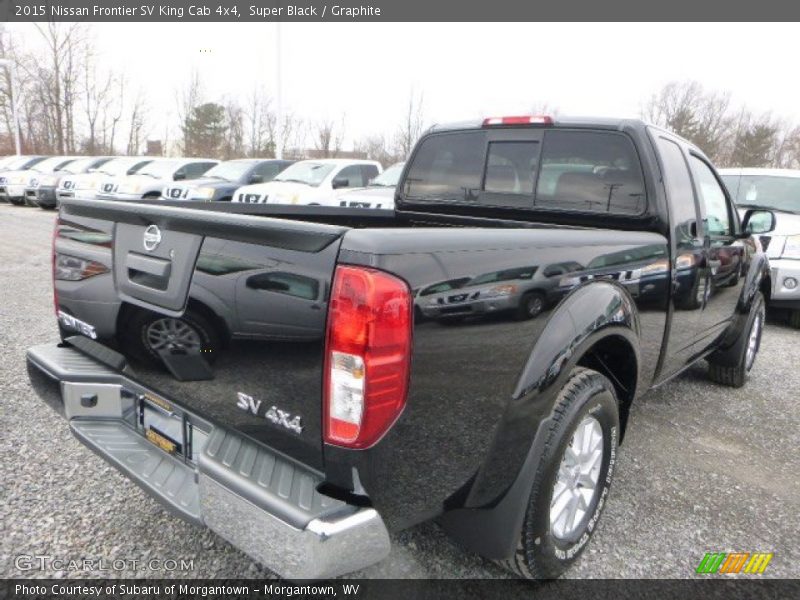 Super Black / Graphite 2015 Nissan Frontier SV King Cab 4x4