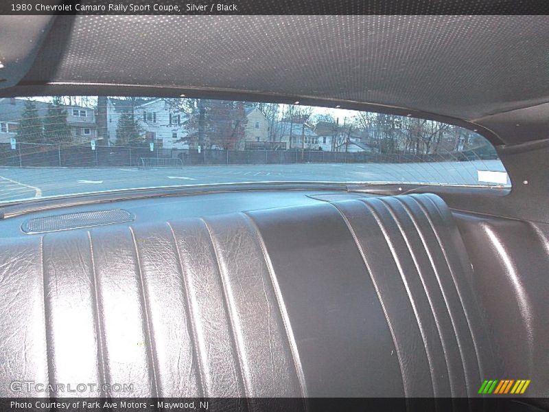 Silver / Black 1980 Chevrolet Camaro Rally Sport Coupe