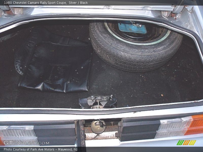  1980 Camaro Rally Sport Coupe Trunk