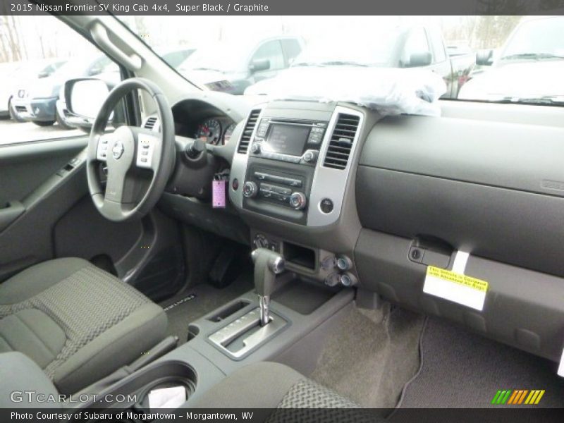 Super Black / Graphite 2015 Nissan Frontier SV King Cab 4x4