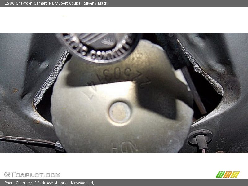Silver / Black 1980 Chevrolet Camaro Rally Sport Coupe