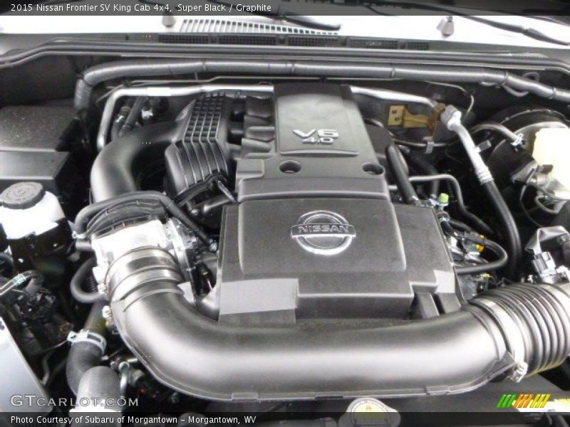 Super Black / Graphite 2015 Nissan Frontier SV King Cab 4x4