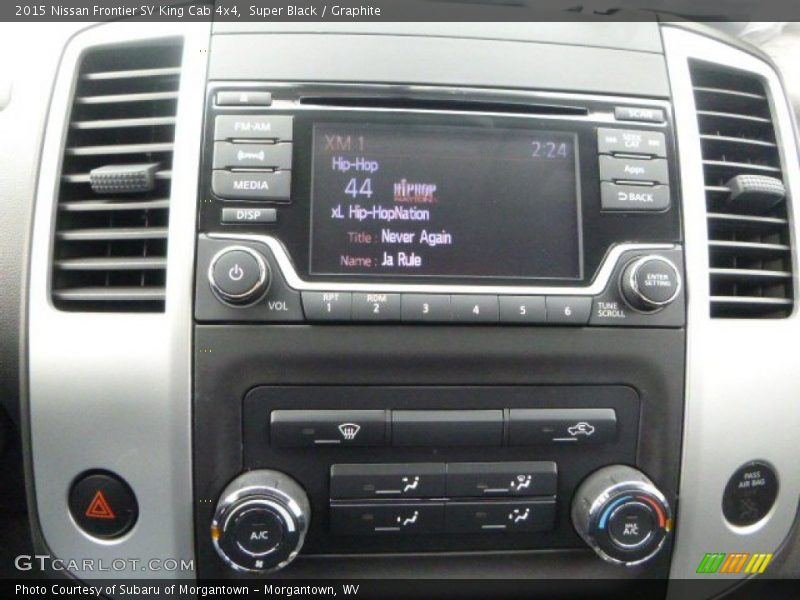 Super Black / Graphite 2015 Nissan Frontier SV King Cab 4x4