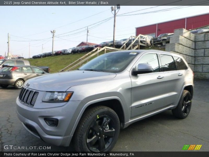 Billet Silver Metallic / Black 2015 Jeep Grand Cherokee Altitude 4x4