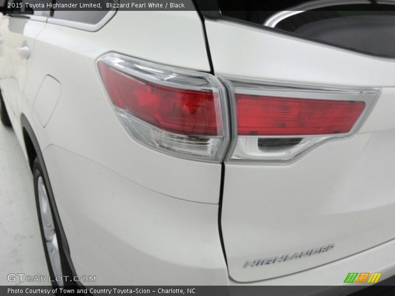Blizzard Pearl White / Black 2015 Toyota Highlander Limited