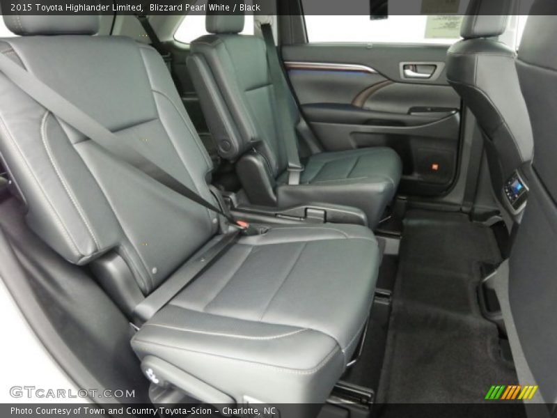 Blizzard Pearl White / Black 2015 Toyota Highlander Limited