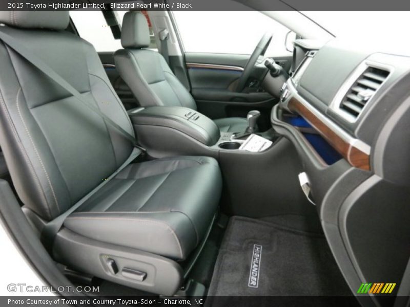 Blizzard Pearl White / Black 2015 Toyota Highlander Limited
