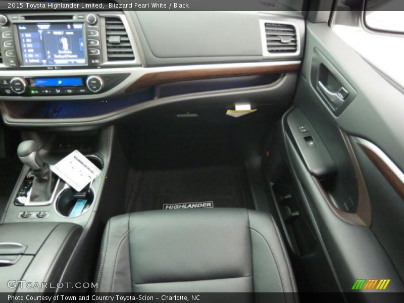 Blizzard Pearl White / Black 2015 Toyota Highlander Limited