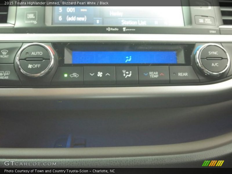 Blizzard Pearl White / Black 2015 Toyota Highlander Limited