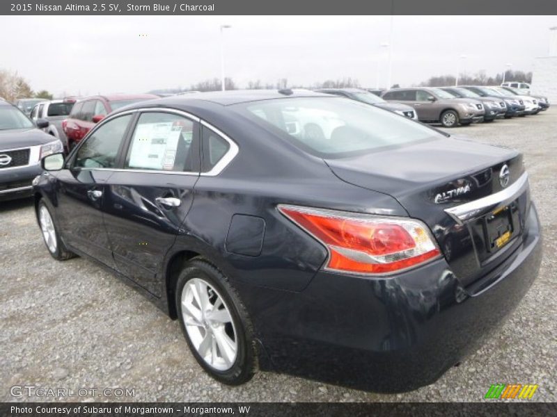 Storm Blue / Charcoal 2015 Nissan Altima 2.5 SV