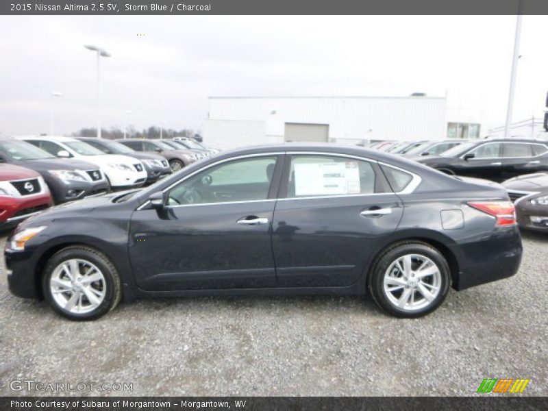 Storm Blue / Charcoal 2015 Nissan Altima 2.5 SV