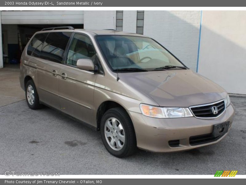 Sandstone Metallic / Ivory 2003 Honda Odyssey EX-L