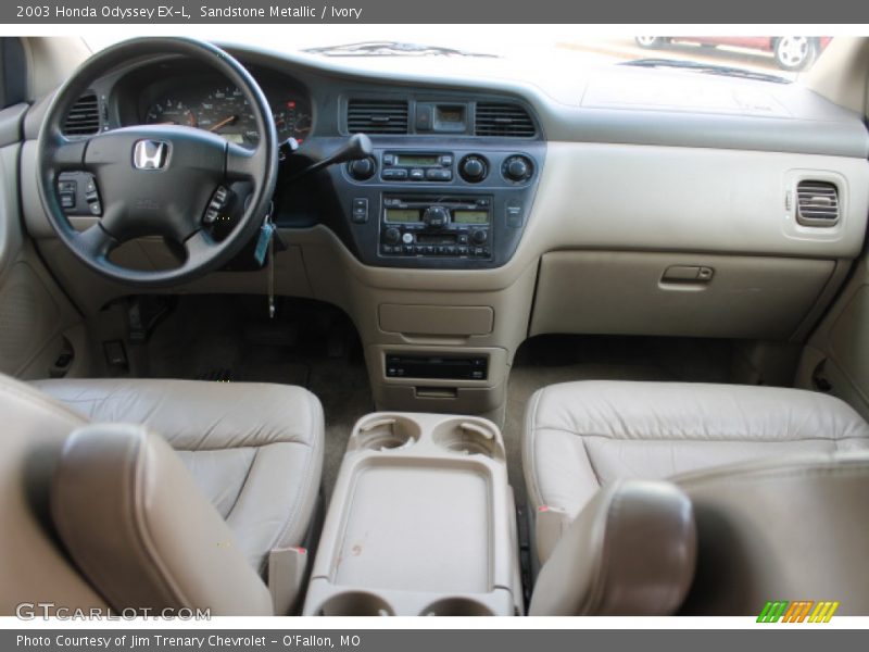 Sandstone Metallic / Ivory 2003 Honda Odyssey EX-L