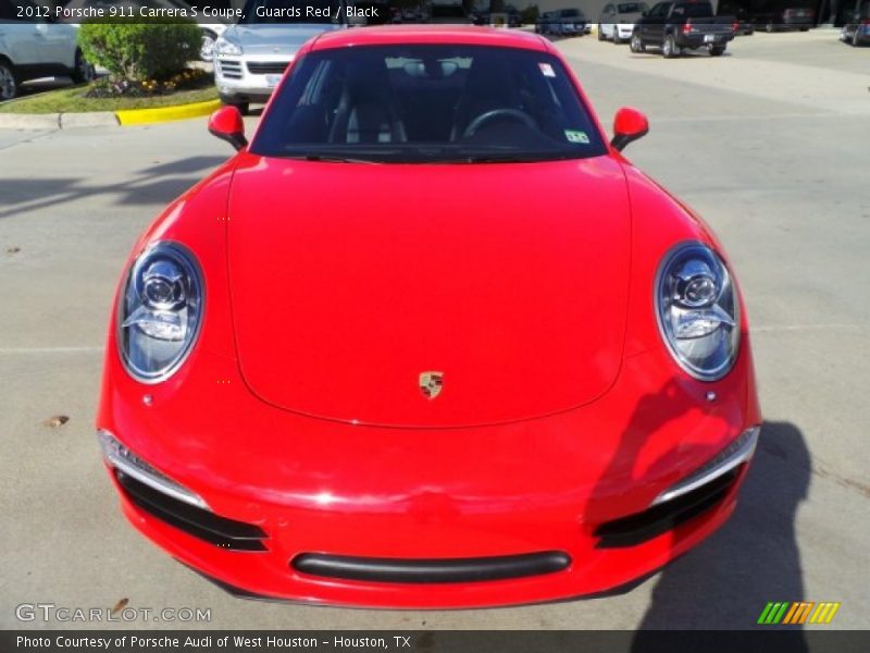 Guards Red / Black 2012 Porsche 911 Carrera S Coupe