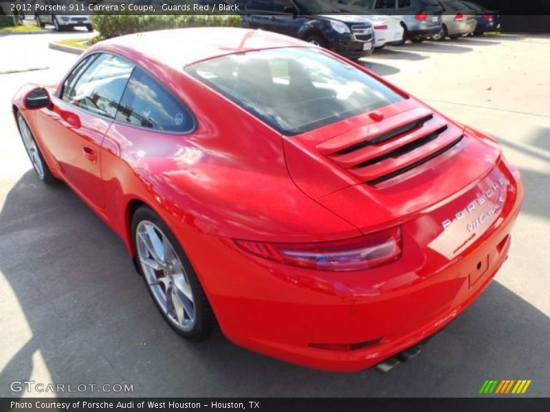 Guards Red / Black 2012 Porsche 911 Carrera S Coupe