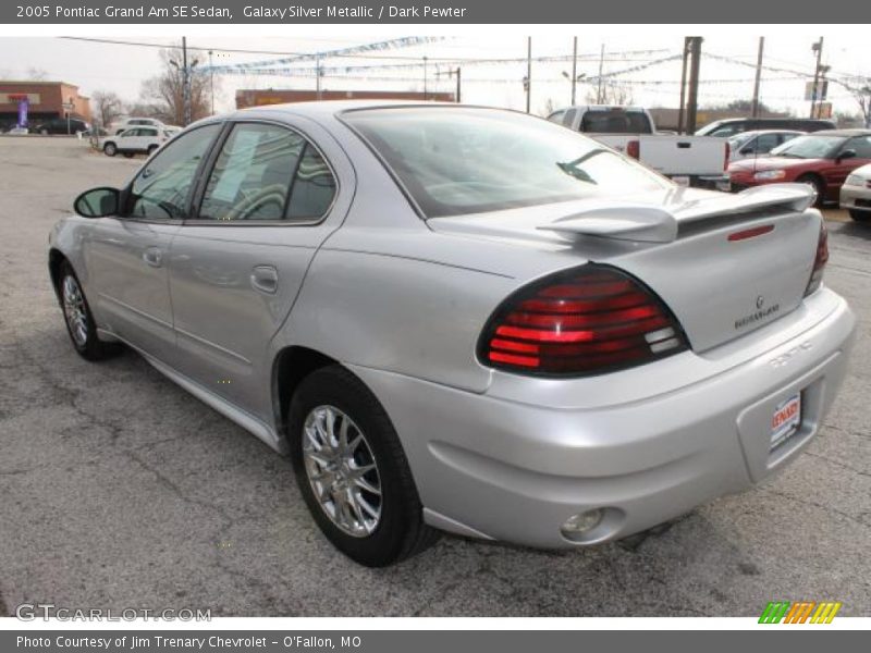 Galaxy Silver Metallic / Dark Pewter 2005 Pontiac Grand Am SE Sedan