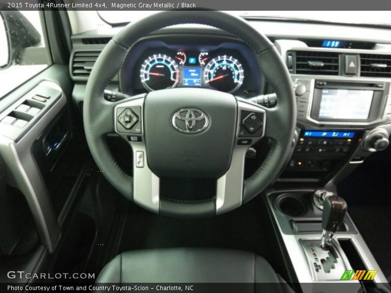 Magnetic Gray Metallic / Black 2015 Toyota 4Runner Limited 4x4