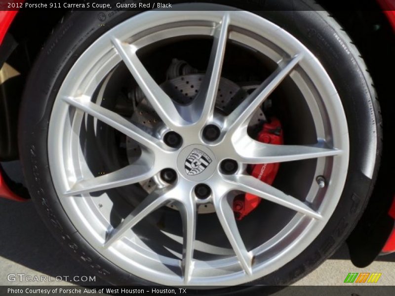 Guards Red / Black 2012 Porsche 911 Carrera S Coupe