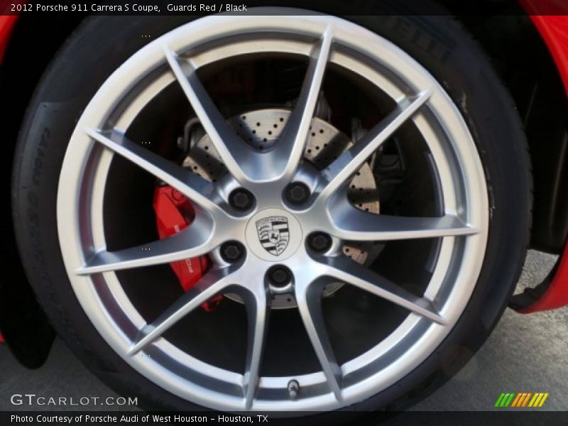 Guards Red / Black 2012 Porsche 911 Carrera S Coupe