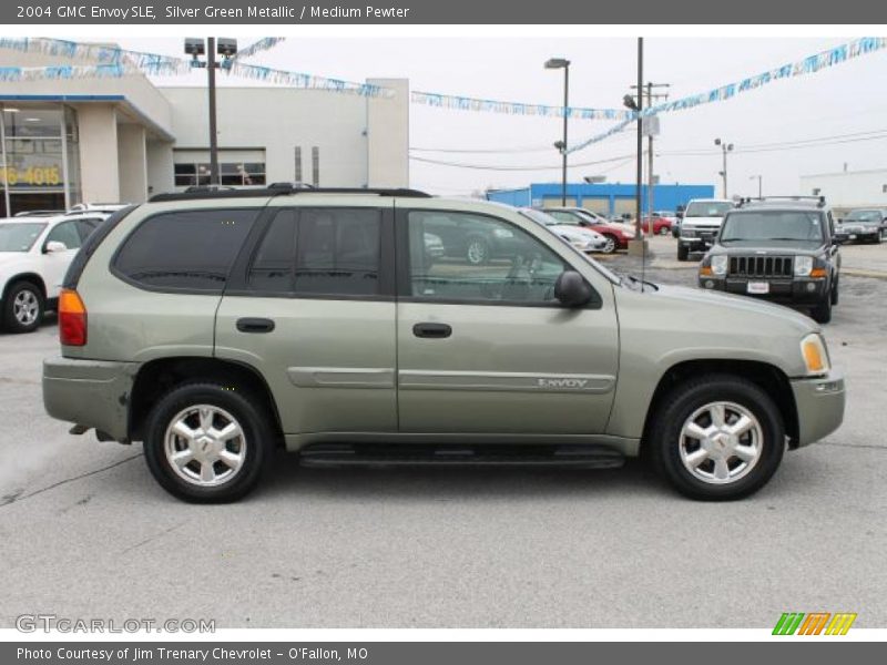 Silver Green Metallic / Medium Pewter 2004 GMC Envoy SLE