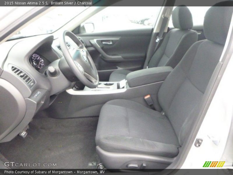Brilliant Silver / Charcoal 2015 Nissan Altima 2.5 S