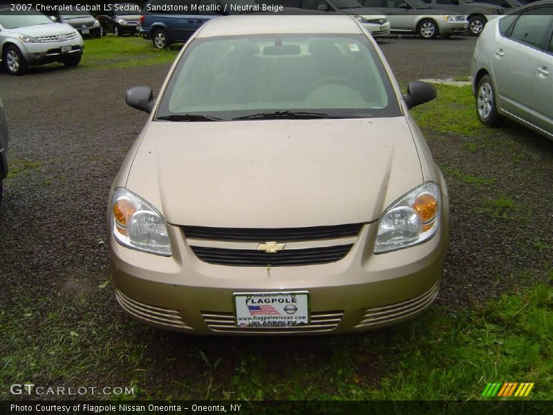 Sandstone Metallic / Neutral Beige 2007 Chevrolet Cobalt LS Sedan