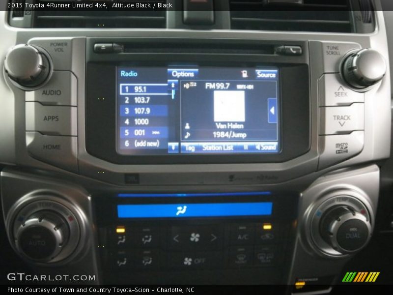 Attitude Black / Black 2015 Toyota 4Runner Limited 4x4