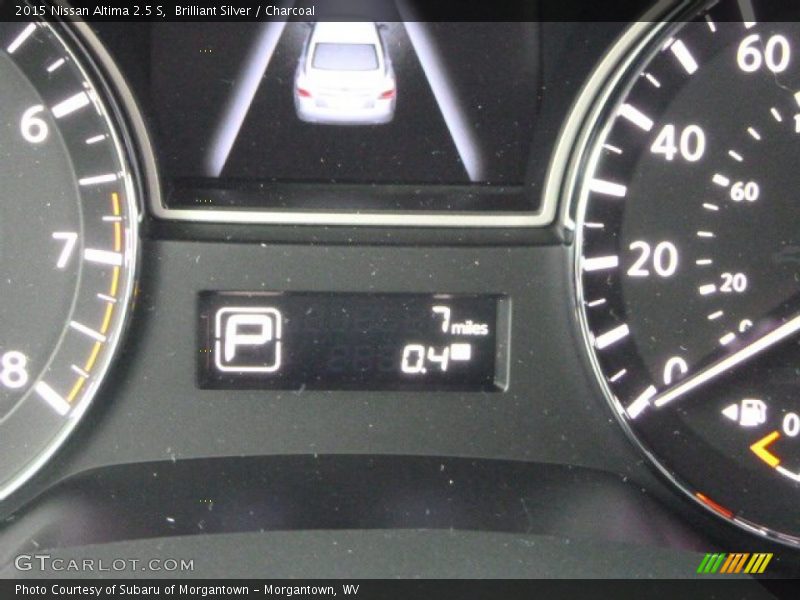 Brilliant Silver / Charcoal 2015 Nissan Altima 2.5 S