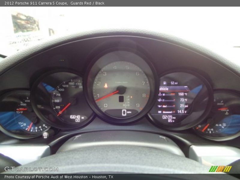 Guards Red / Black 2012 Porsche 911 Carrera S Coupe