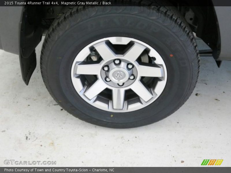 Magnetic Gray Metallic / Black 2015 Toyota 4Runner Trail 4x4