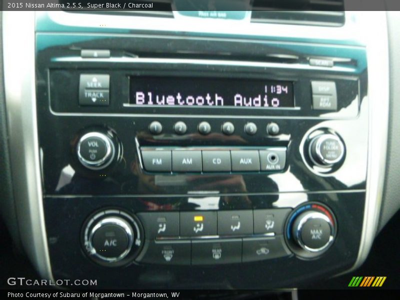 Super Black / Charcoal 2015 Nissan Altima 2.5 S