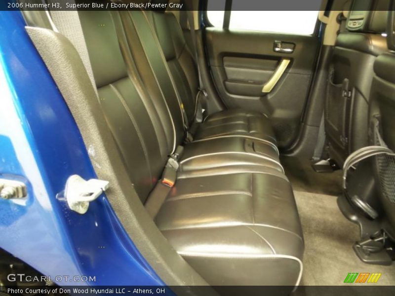 Superior Blue / Ebony Black/Pewter Gray 2006 Hummer H3