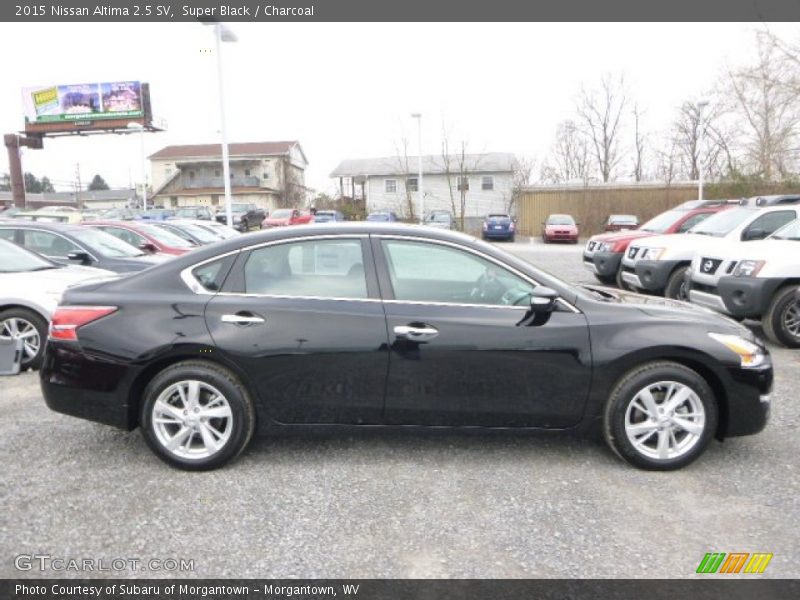Super Black / Charcoal 2015 Nissan Altima 2.5 SV