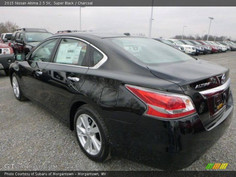 Super Black / Charcoal 2015 Nissan Altima 2.5 SV