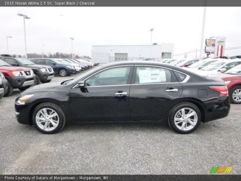 Super Black / Charcoal 2015 Nissan Altima 2.5 SV