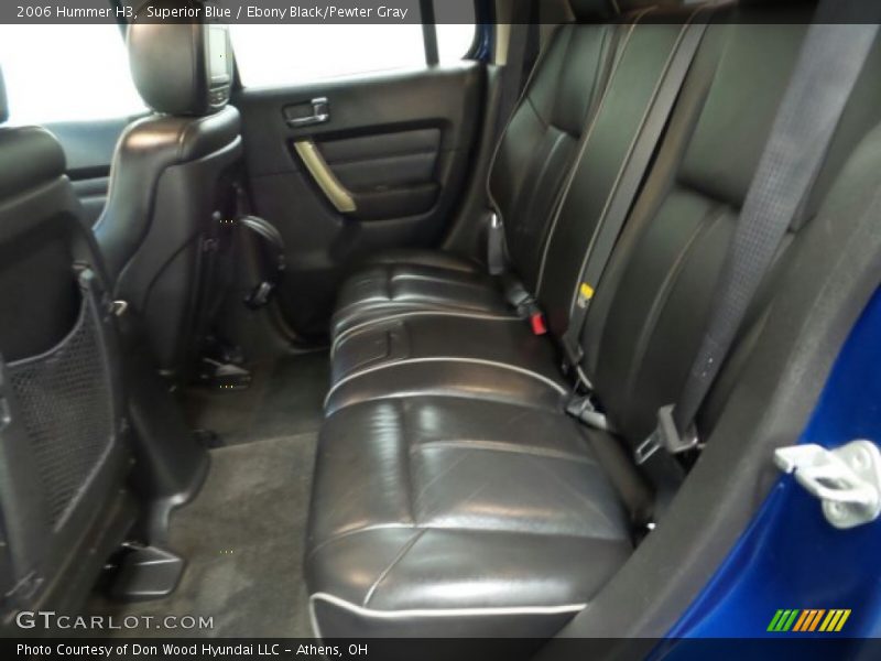 Superior Blue / Ebony Black/Pewter Gray 2006 Hummer H3