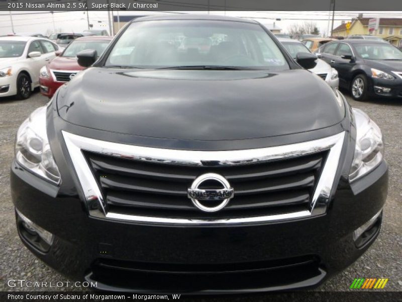 Super Black / Charcoal 2015 Nissan Altima 2.5 SV