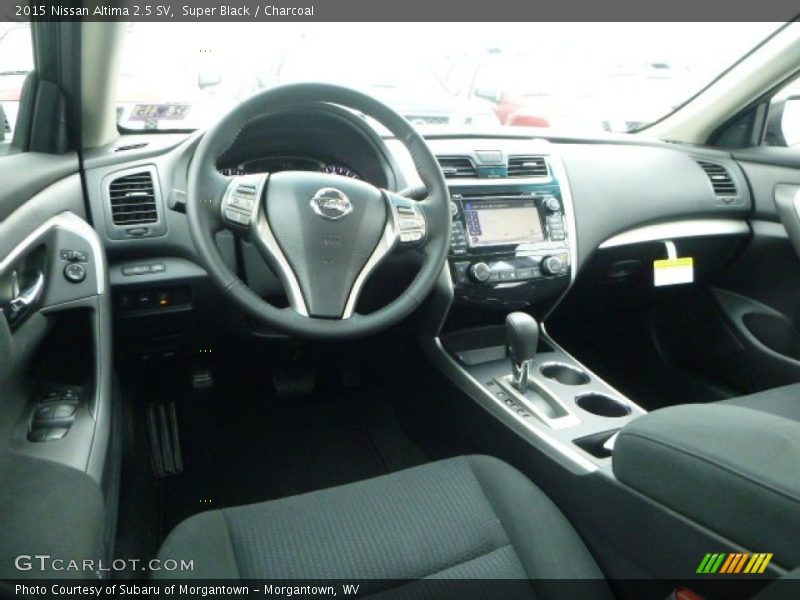 Super Black / Charcoal 2015 Nissan Altima 2.5 SV